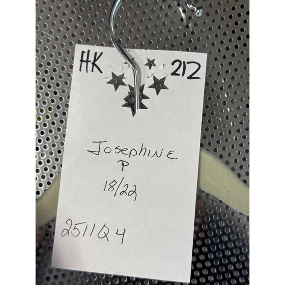 Josephine Sequin Evening Blouse Women’s Medium White Cap Sleeve Sparkle Top - Picture 4 of 5